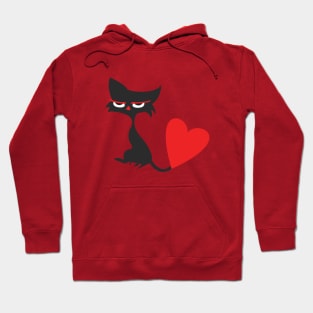 I Love my Cat T-shirt gift Hoodie